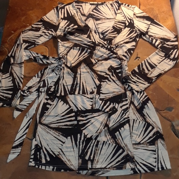 Mini Wrap around Dress - Picture 1 of 1